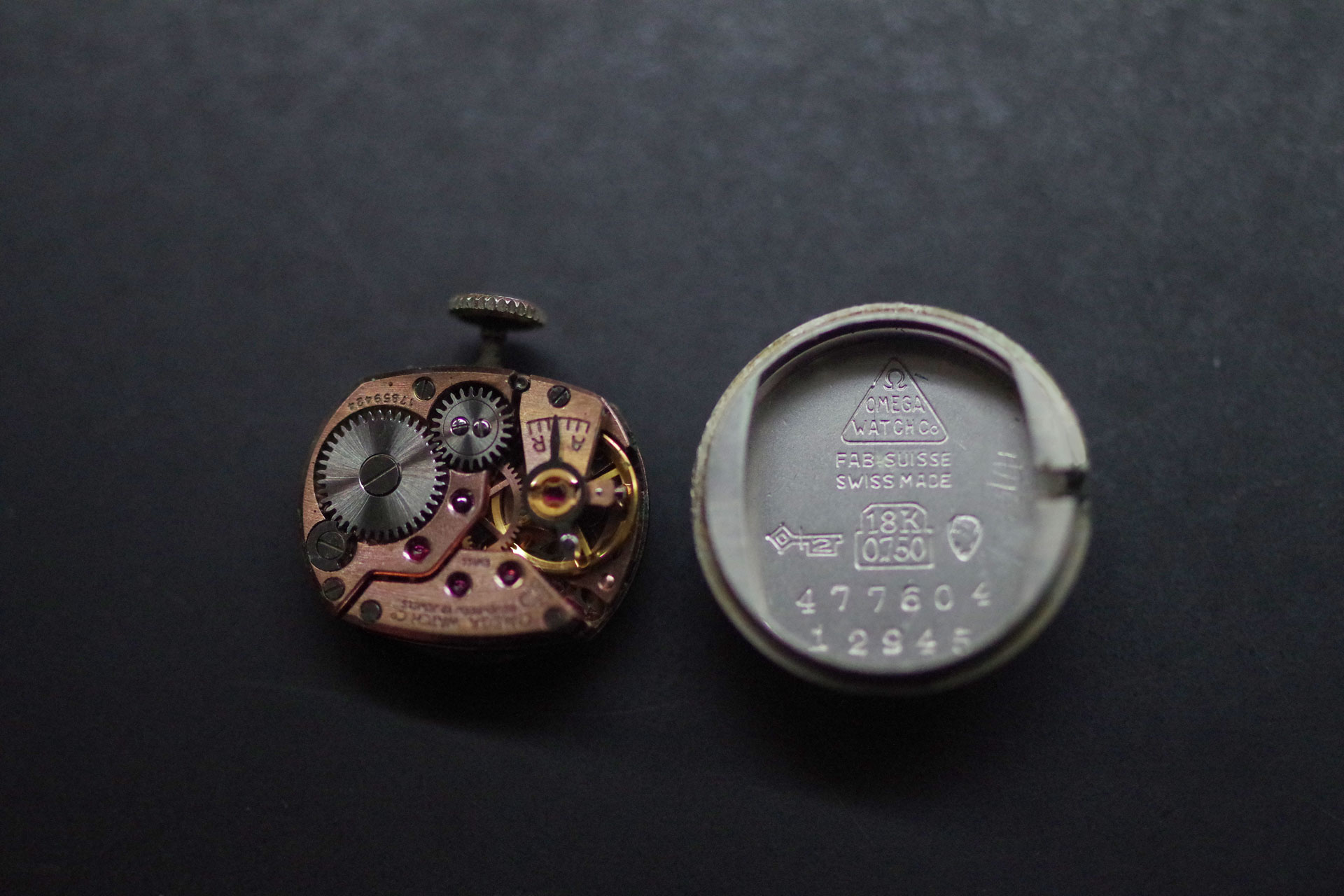 OMEGA オメガ 18金ホワイトゴールド＆ダイヤモンド ブレス選べます