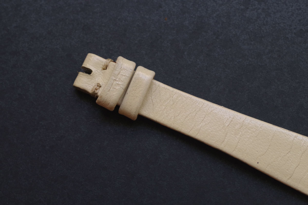 ROLEXオリジナル 純正カメレオン用 アンティーク革ベルト 単品売り