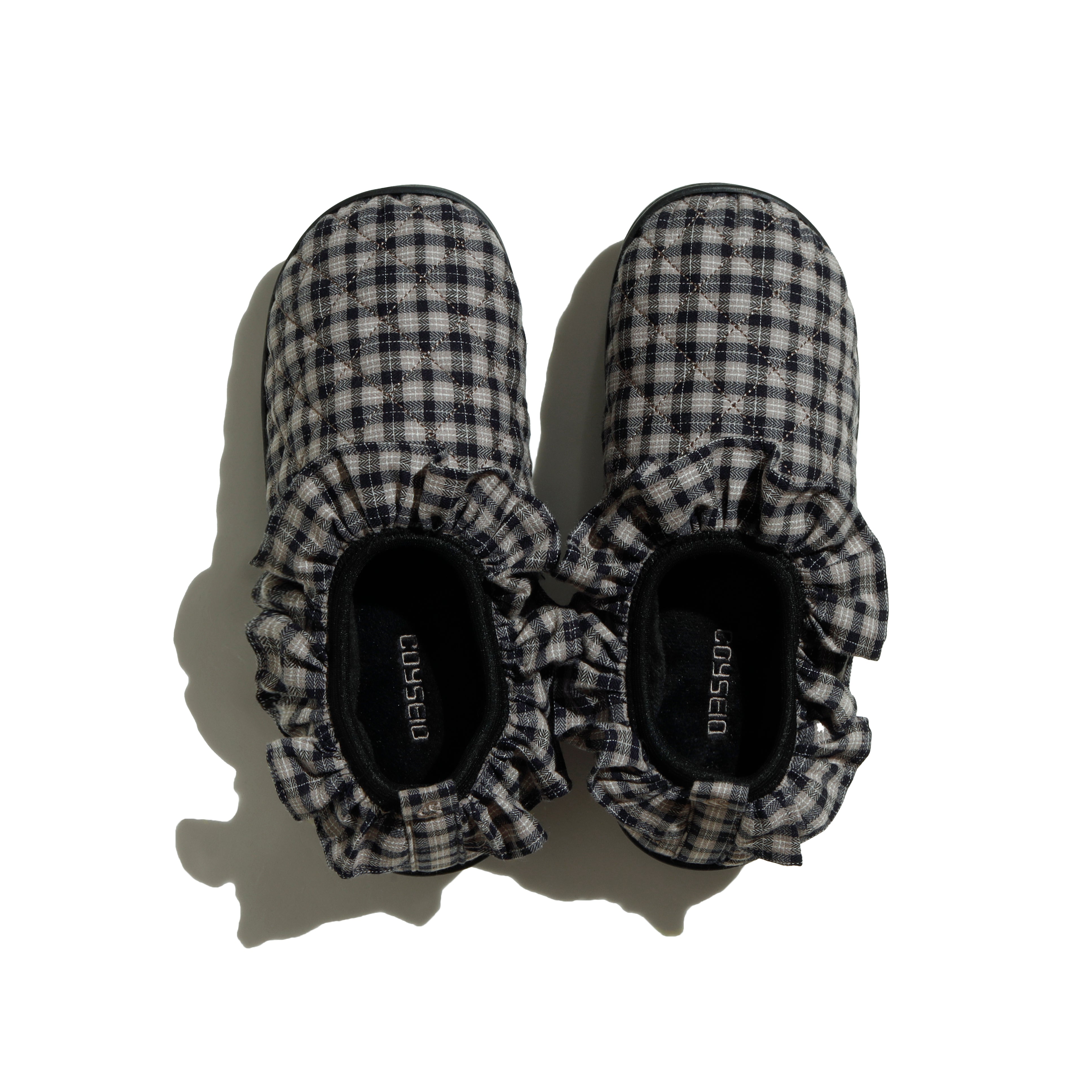 SUBU x COYSEIO FLUFF CHECK PADDING SHOES CHECK – SUBU ONLINE STORE