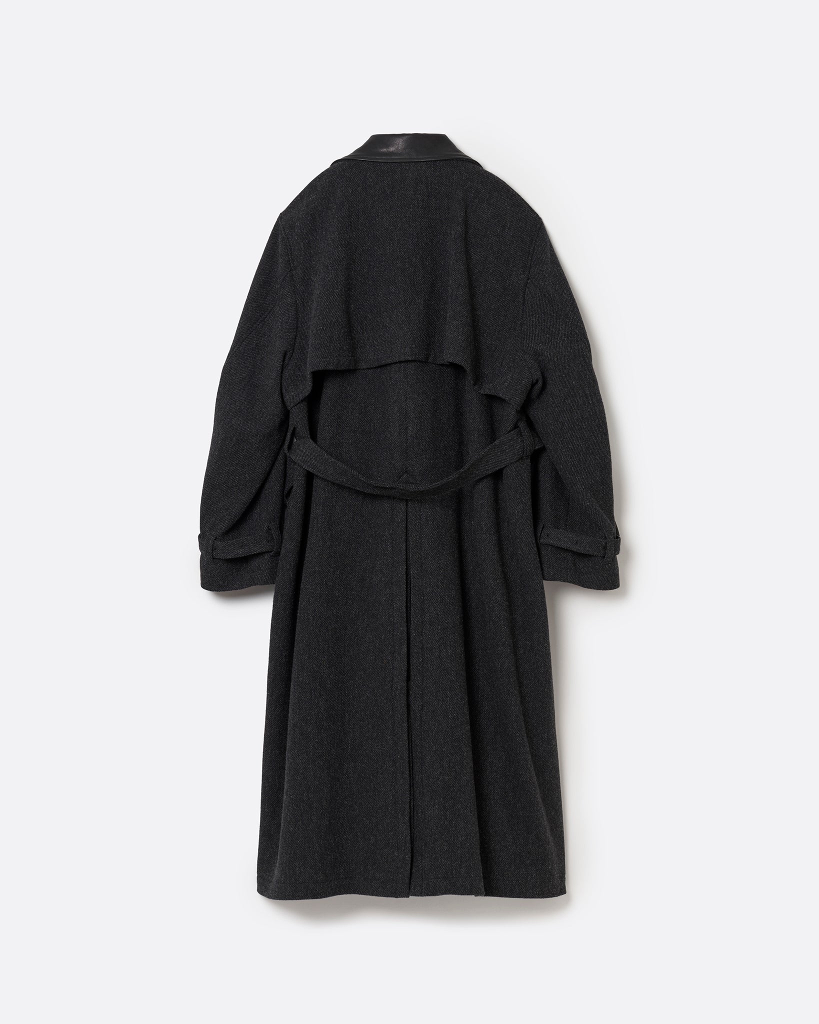 LIGHT TWEED ULSTER COAT .14【TWILL BLACK】 – SUBLATIONS