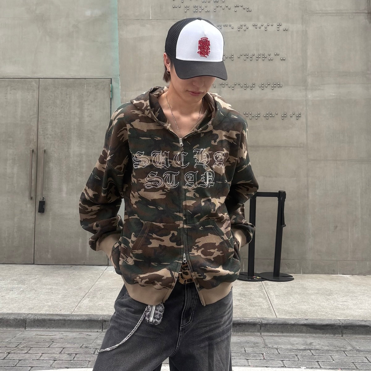 STAN thermal double zip hoodie – Such a Stan