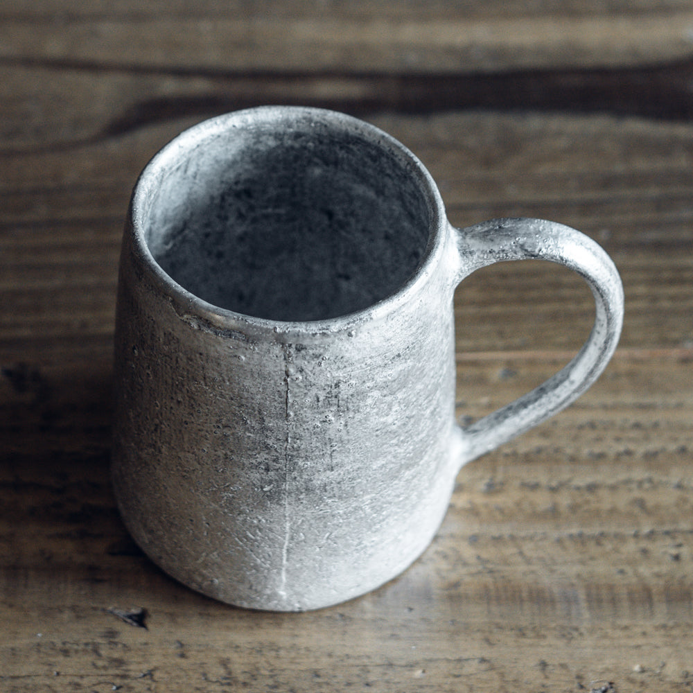 マグカップ (銀彩)｜フルカワゲンゴ おしゃれ かっこいい 高級感