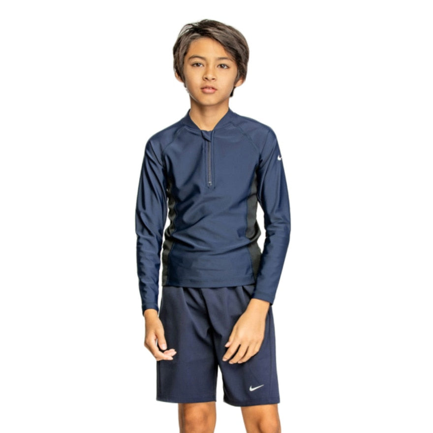 NIKE(ナイキ)】ジュニア スクール水着 ユニセックス ロングスリーブ