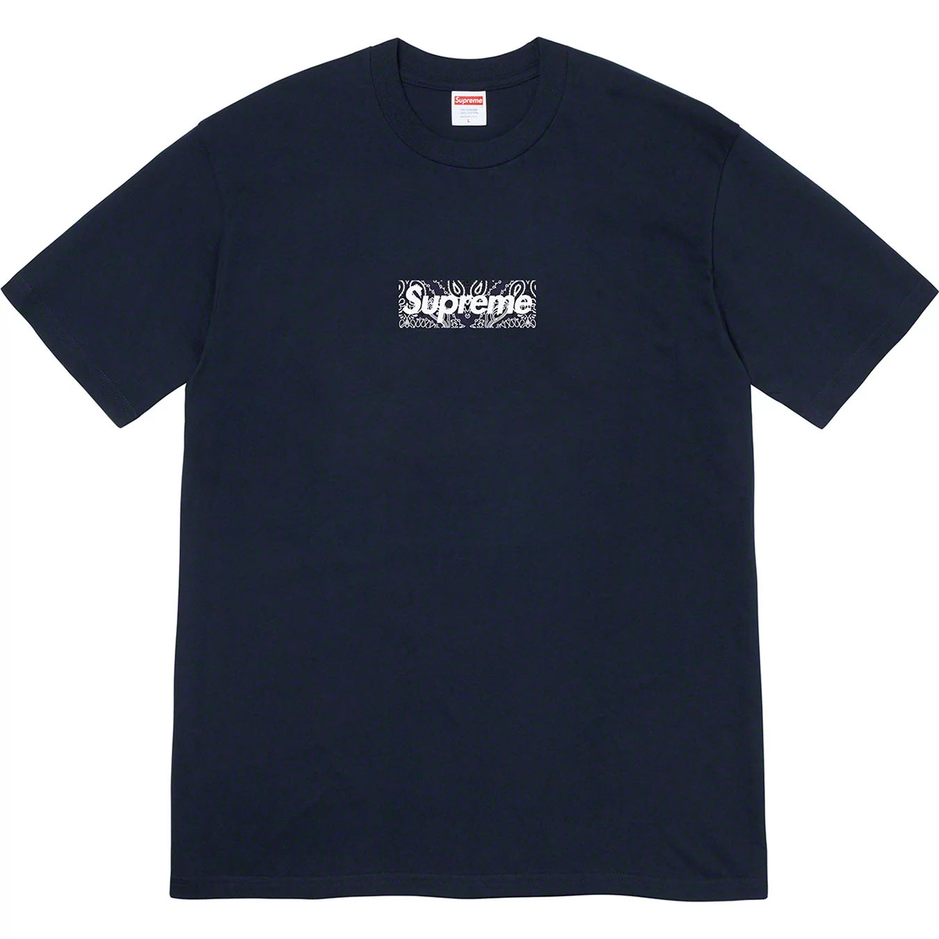 Bandana Box Logo Tee | Supreme 19fw