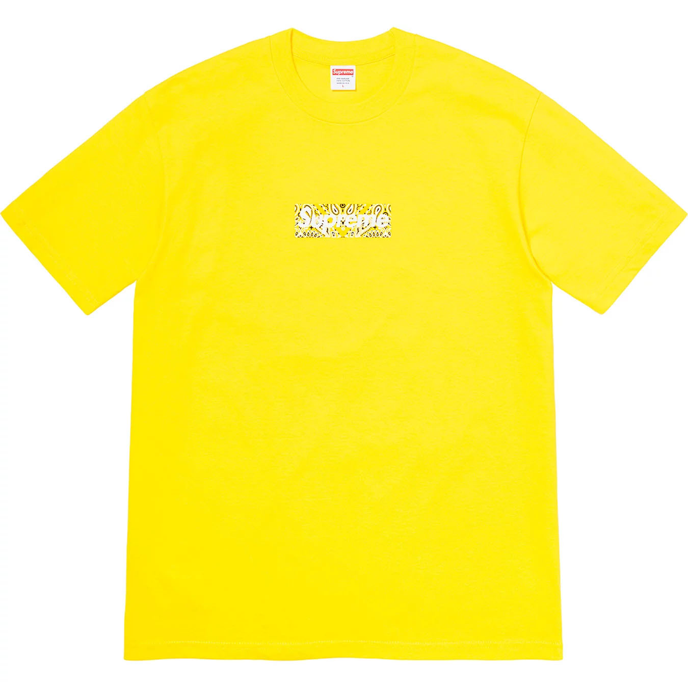 Bandana Box Logo Tee | Supreme 19fw