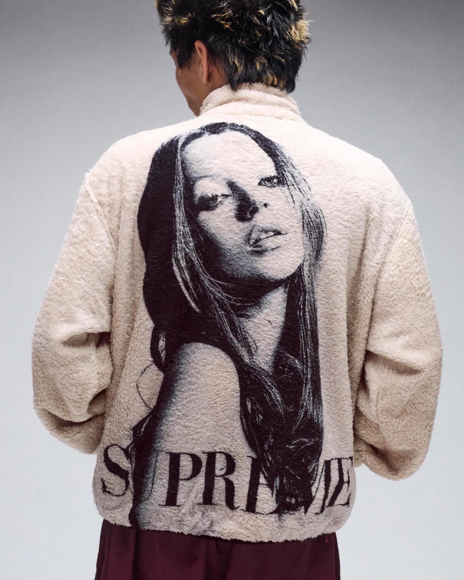 Kate Moss Fleece Jacket | Supreme 24fw