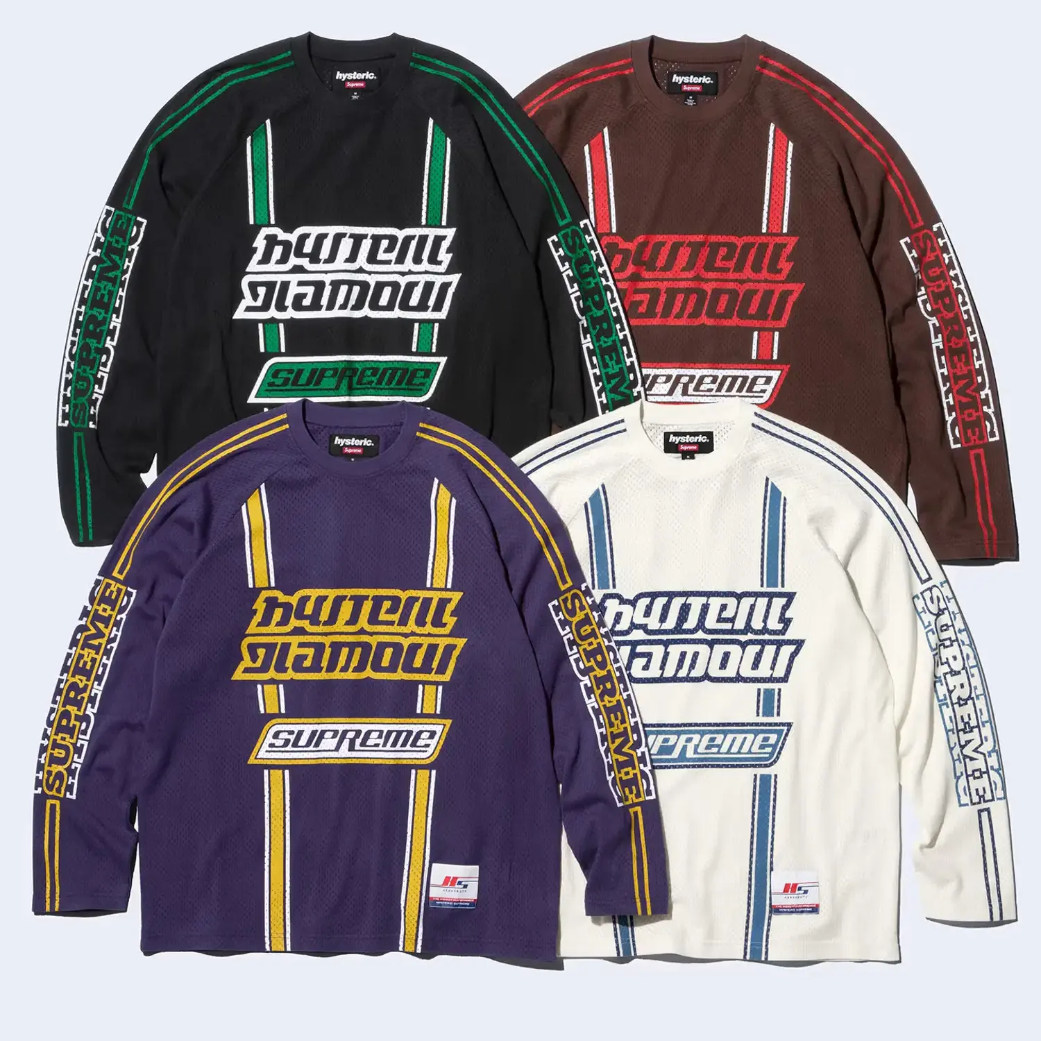 Supreme®/HYSTERIC GLAMOUR Mesh L/S Top | Supreme 24fw