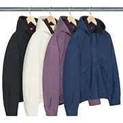 Leather Collar Utility Jacket | Supreme 24fw