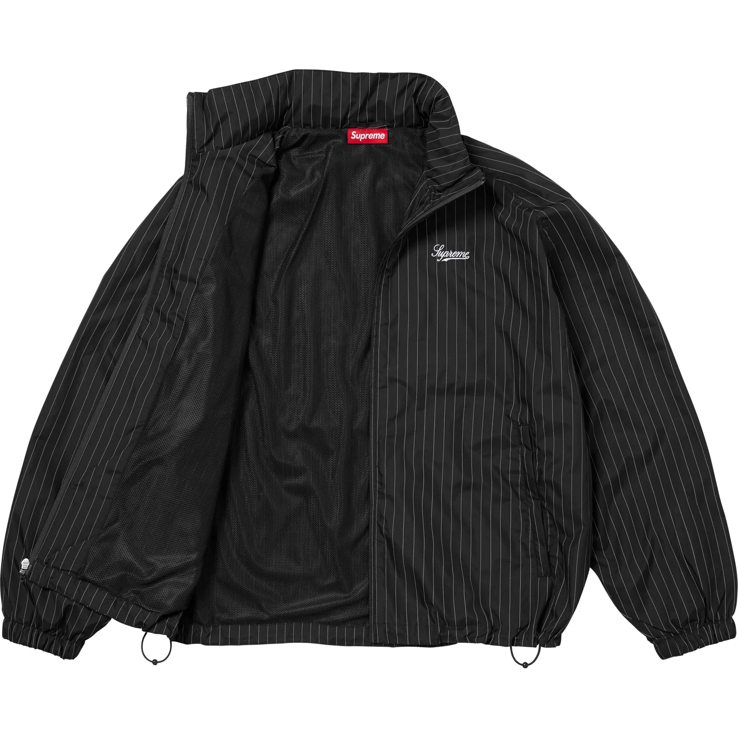 Reflective Pinstripe Track Jacket | Supreme 24fw
