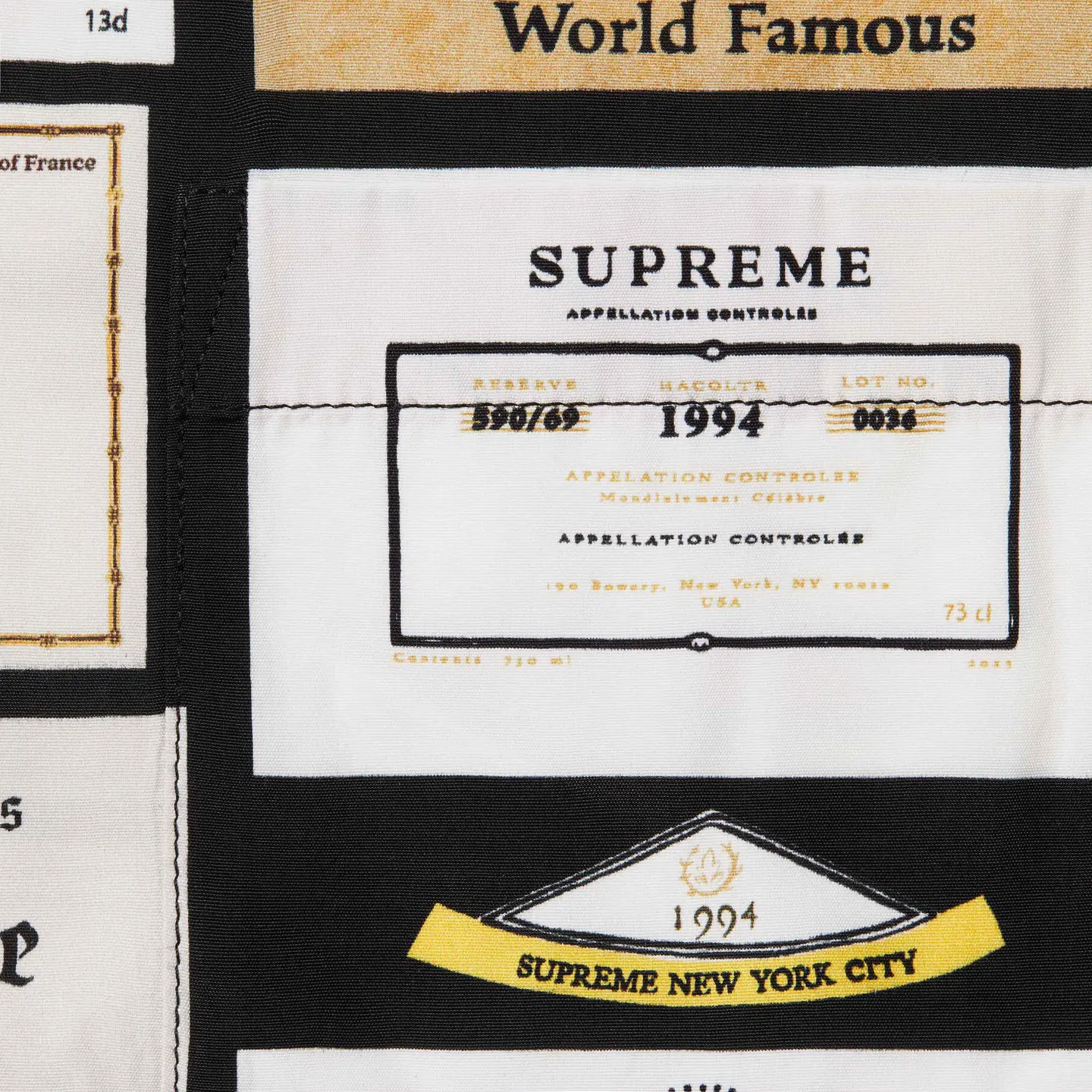 Label Shirt | Supreme 24fw