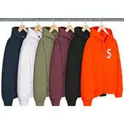 S Logo Zip Up Hooded Sweatshirt | Supreme 24fw