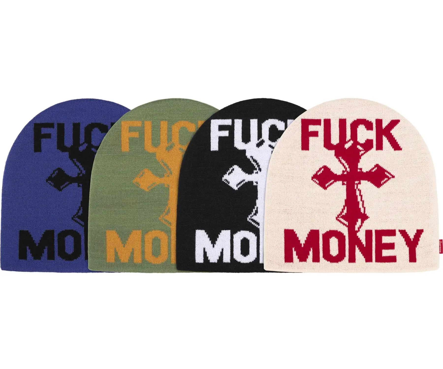Fuck Money Beanie | Supreme 24fw