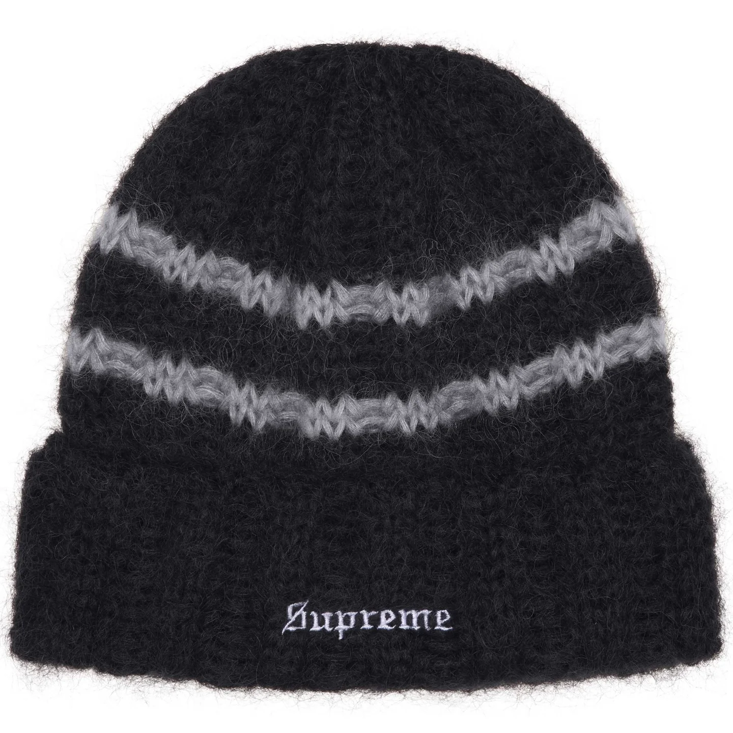 Brushed Stripe Beanie | Supreme 24fw