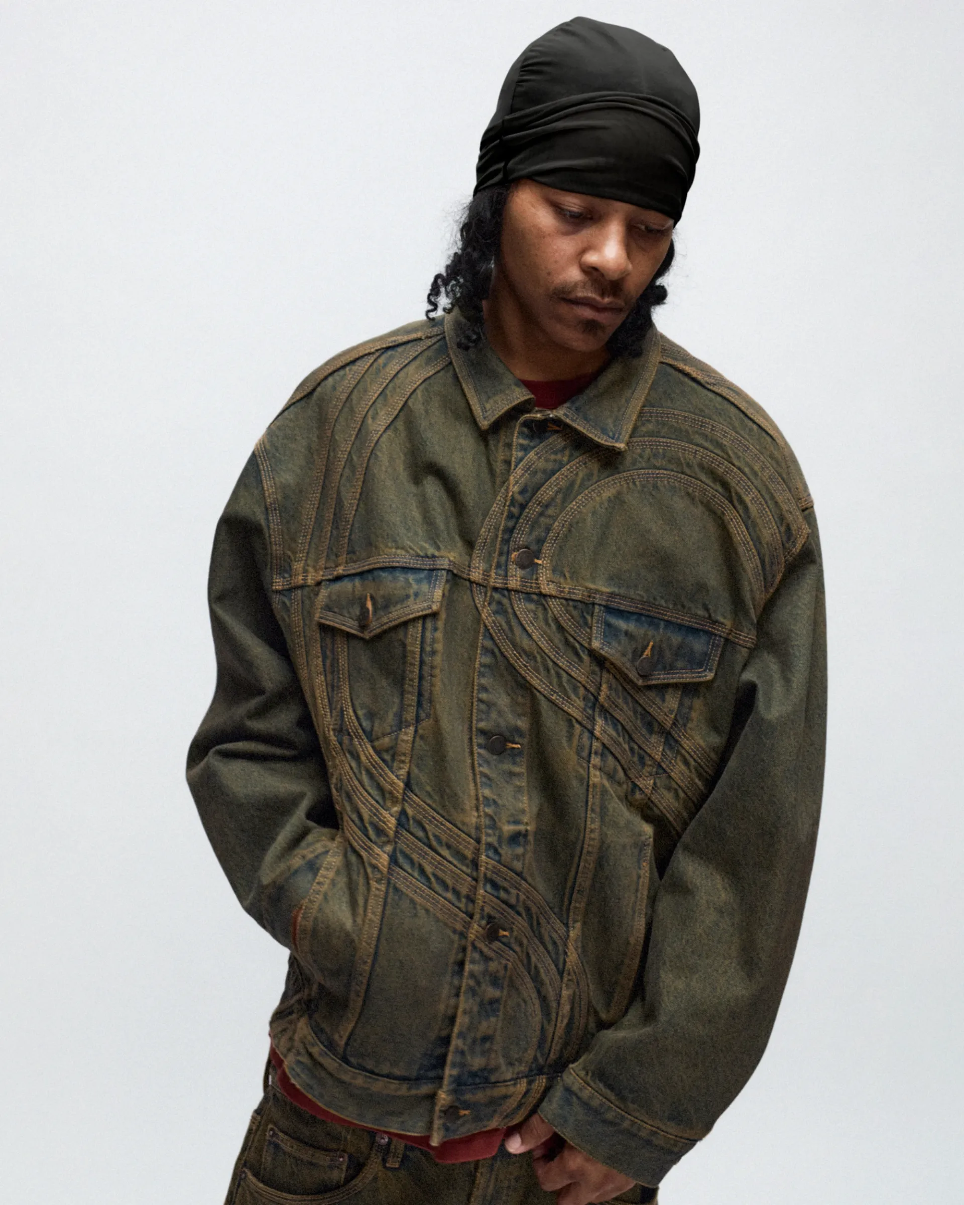 S Logo Denim Trucker Jacket | Supreme 24ss