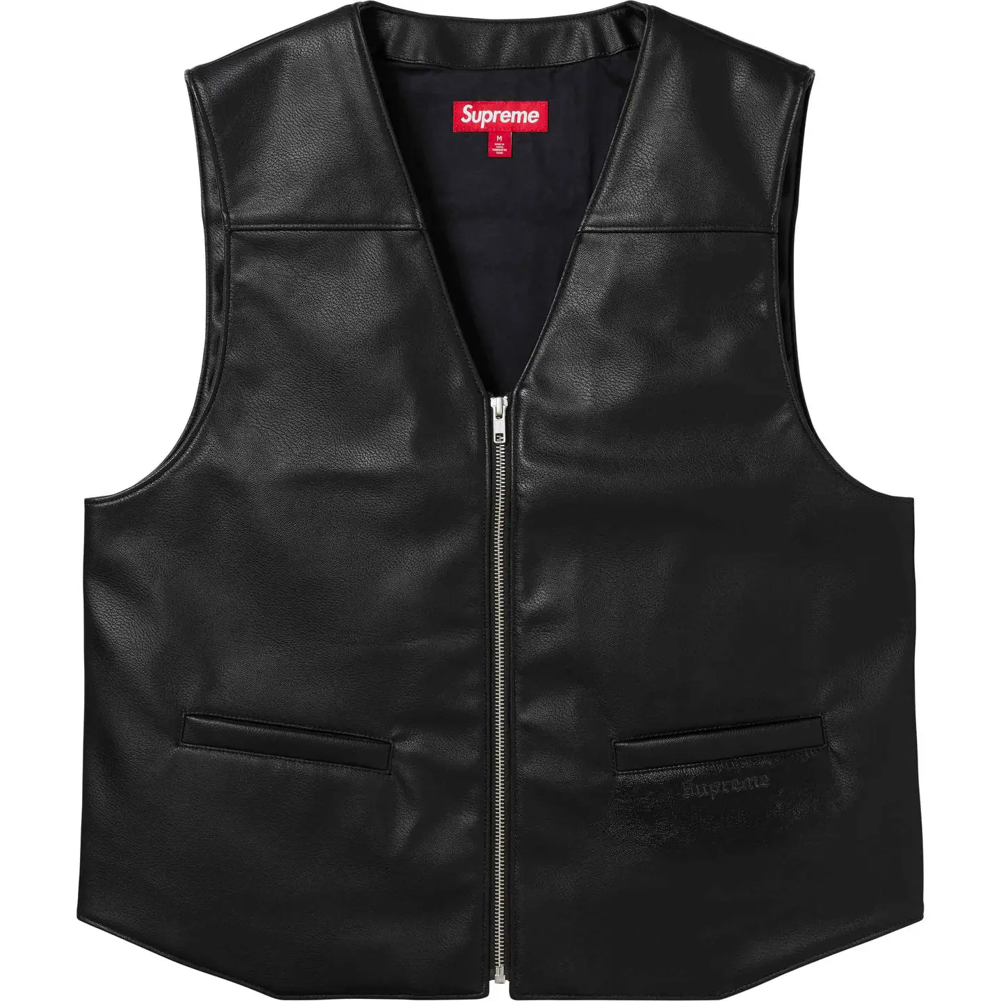 Supreme/Toy Machine Faux Leather Vest | Supreme 24ss