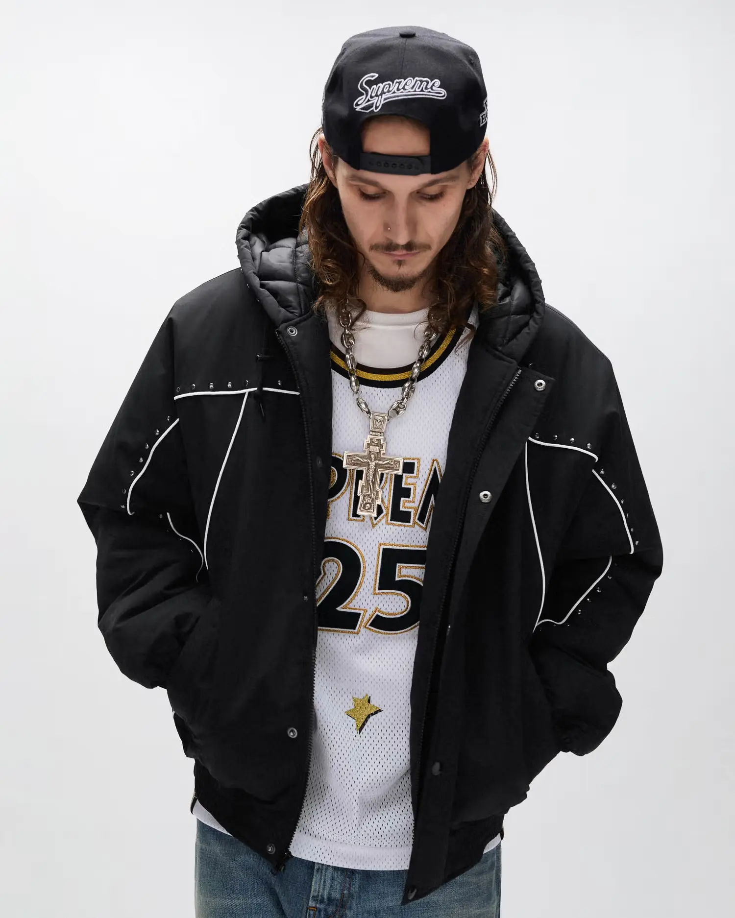Studded Stadium Jacket | Supreme 25ss
