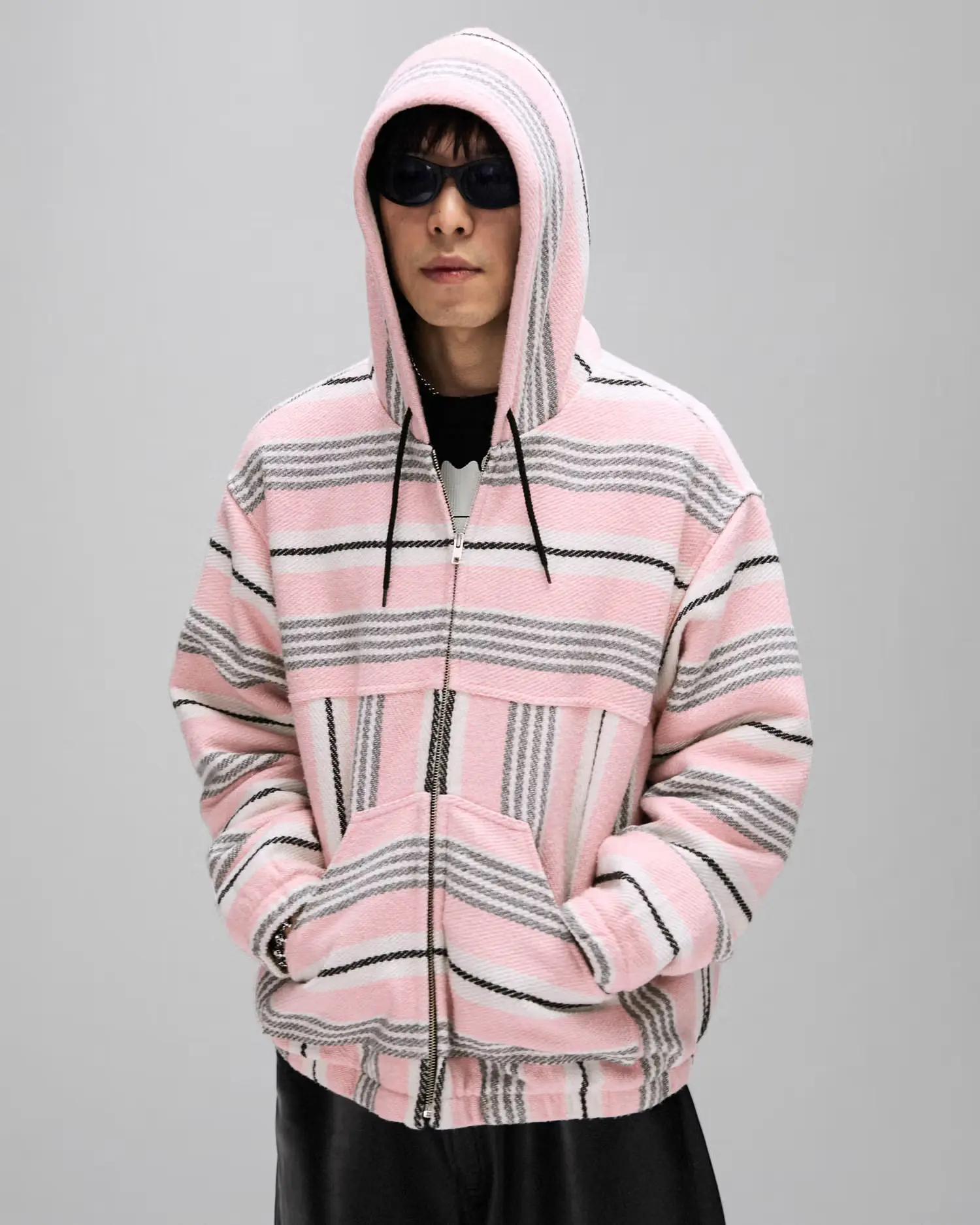 Woven Stripe Hooded Jacket | Supreme 25ss