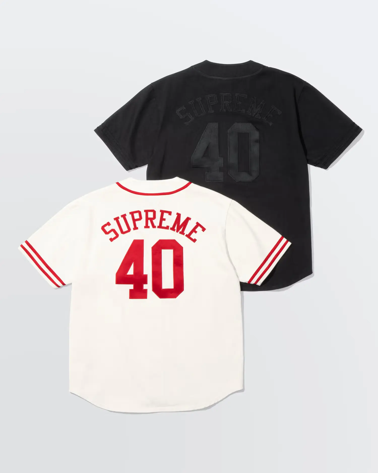 Supreme/40 Acres Twill Baseball Jersey | Supreme 25ss