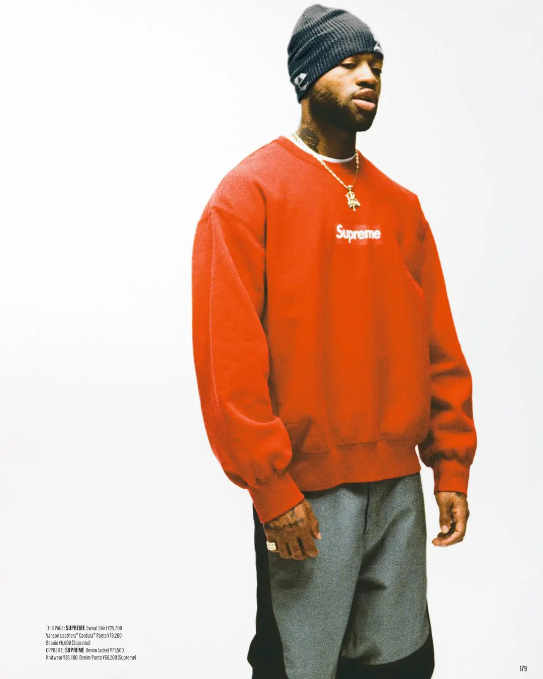 Washed Box Logo Crewneck | Supreme 25ss