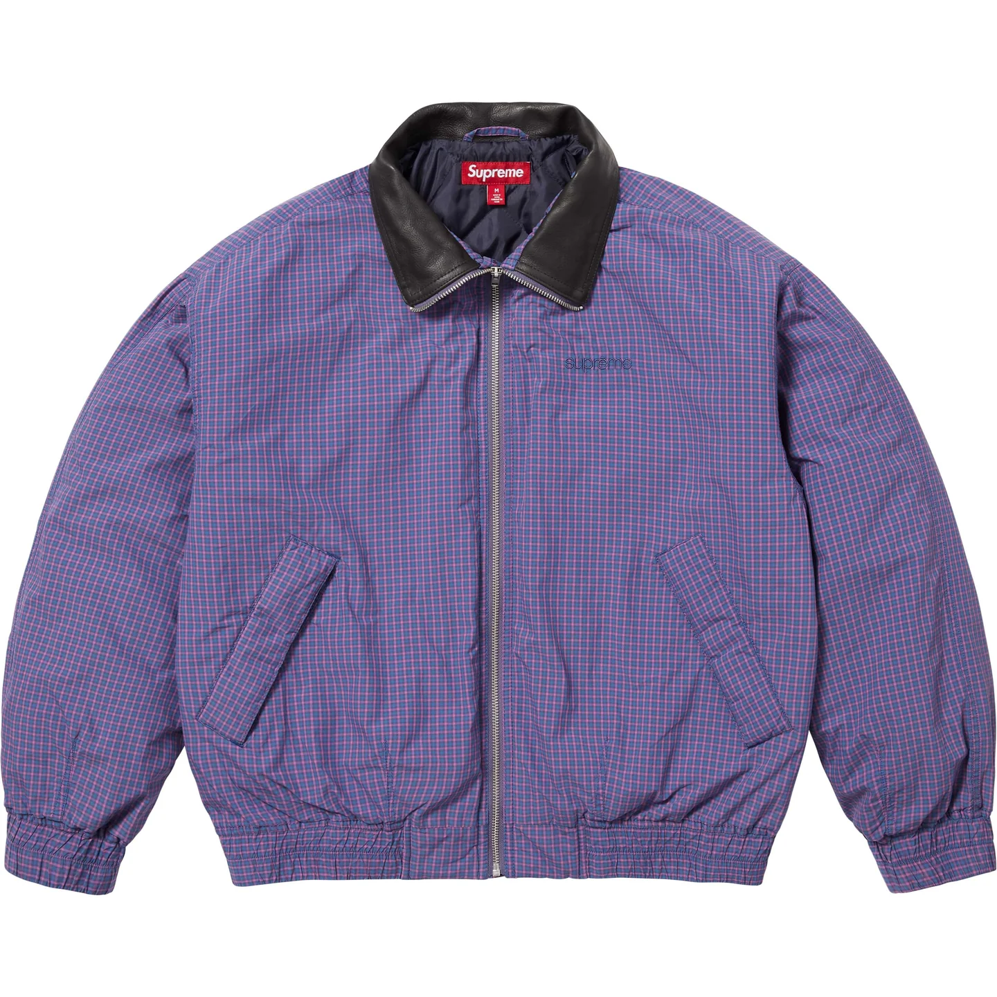 Leather Collar Utility Jacket | Supreme 25ss