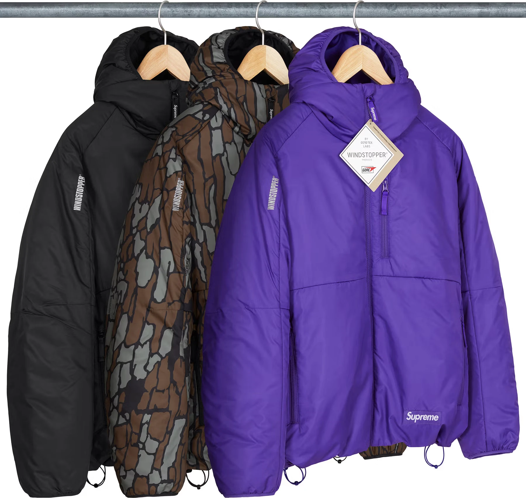 WINDSTOPPER® Insulated Hooded Jacket | Supreme 25ss