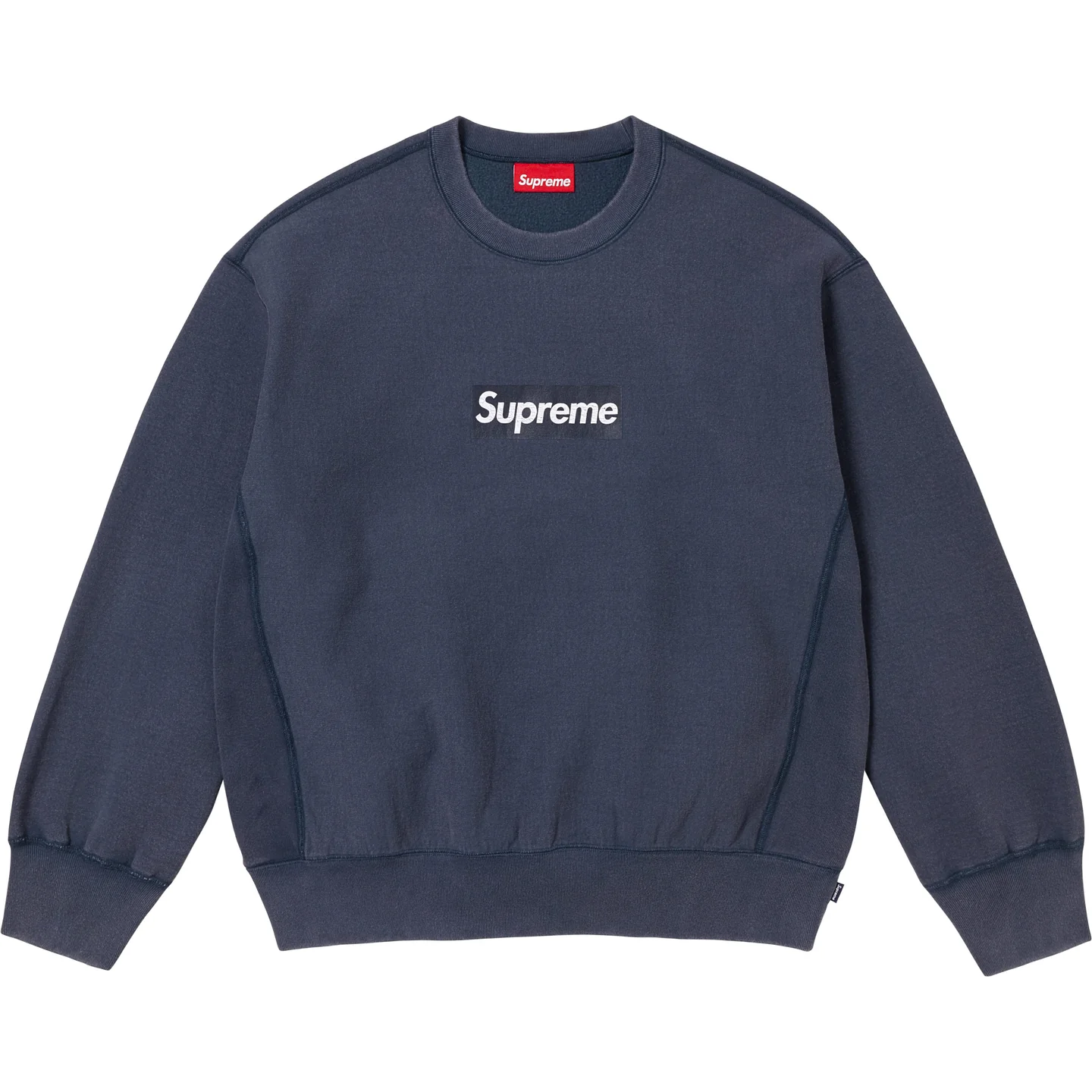 Washed Box Logo Crewneck | Supreme 25ss