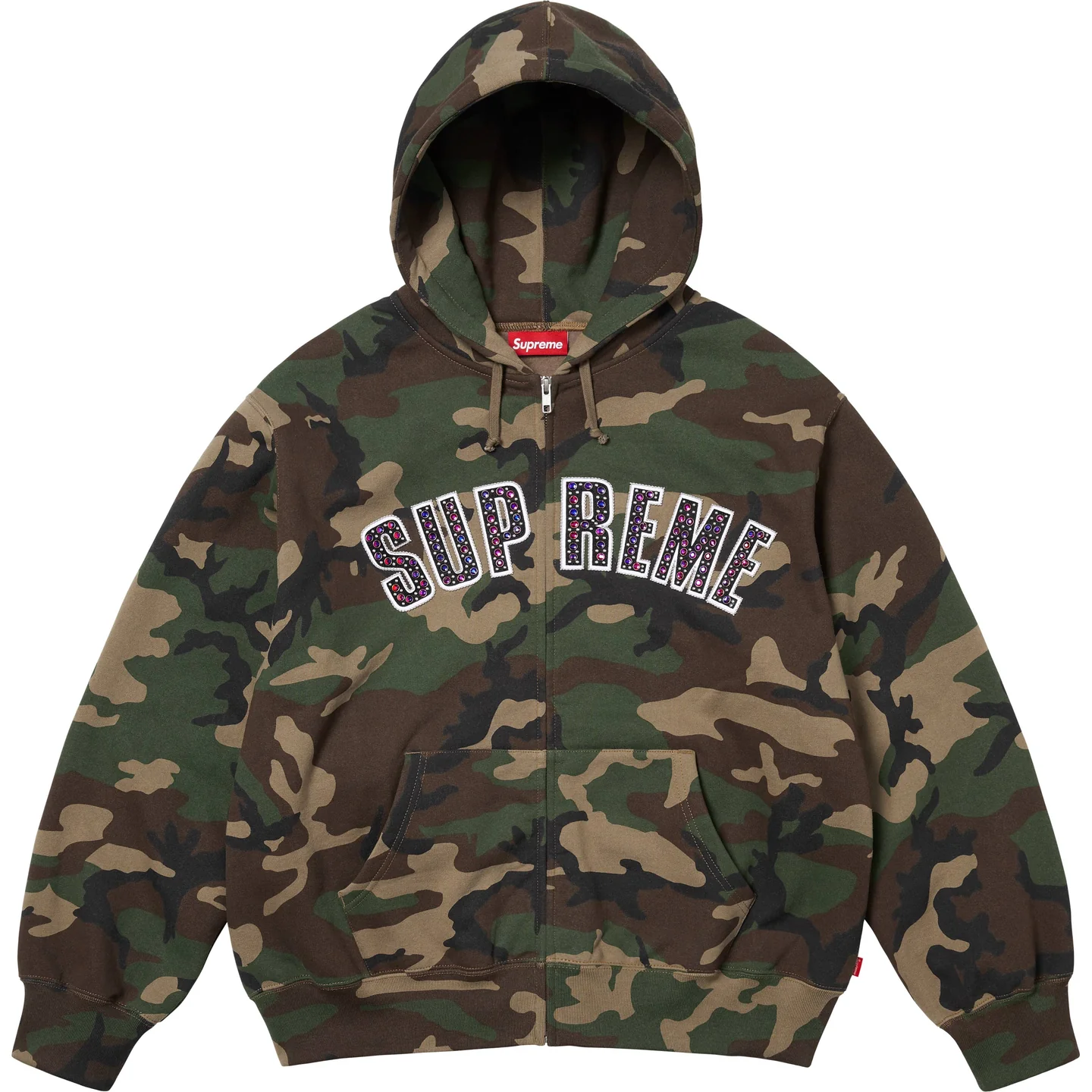Supreme®/b.b. Simon® Zip Up Hooded Sweatshirt | Supreme 25ss