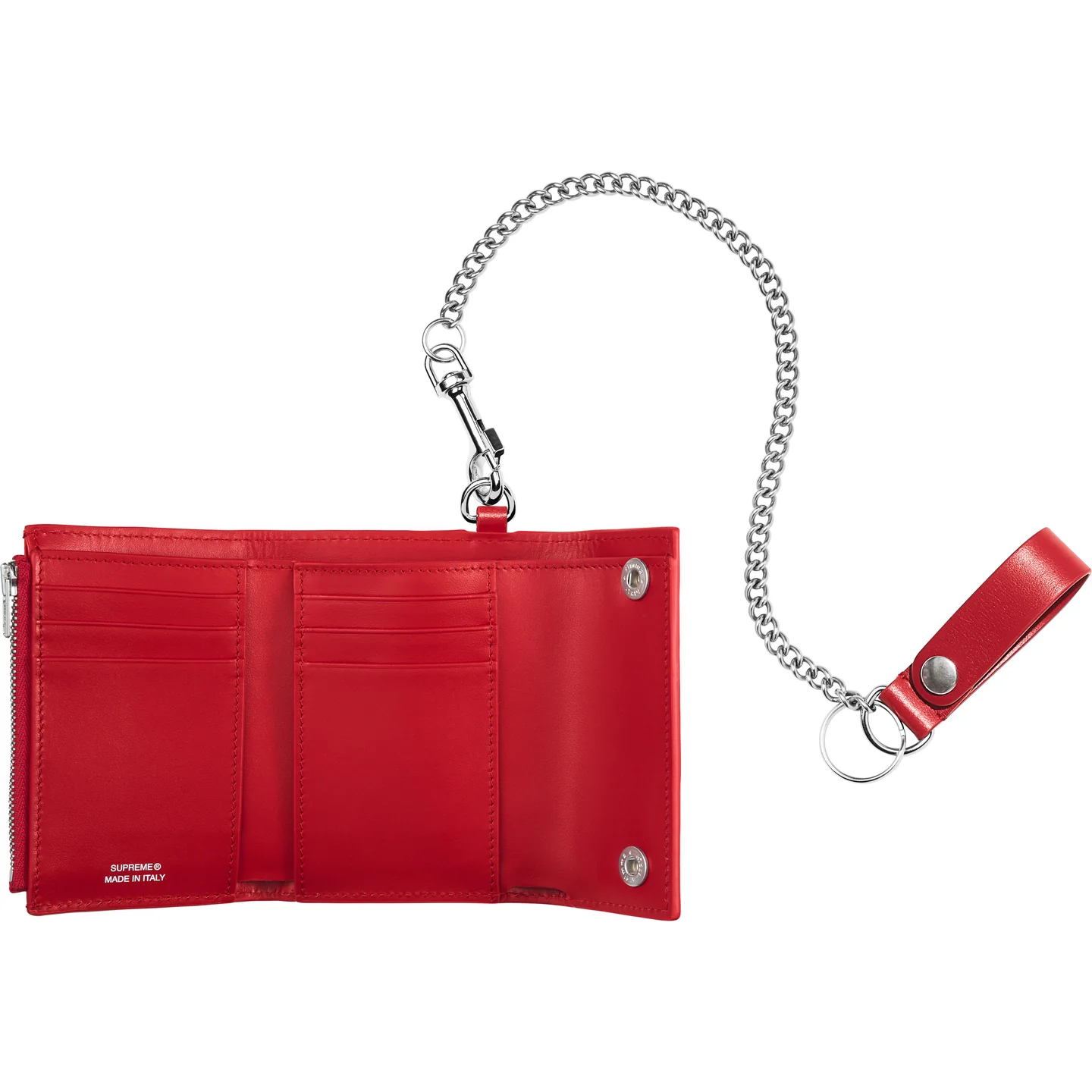 Leather Chain Wallet | Supreme 25ss