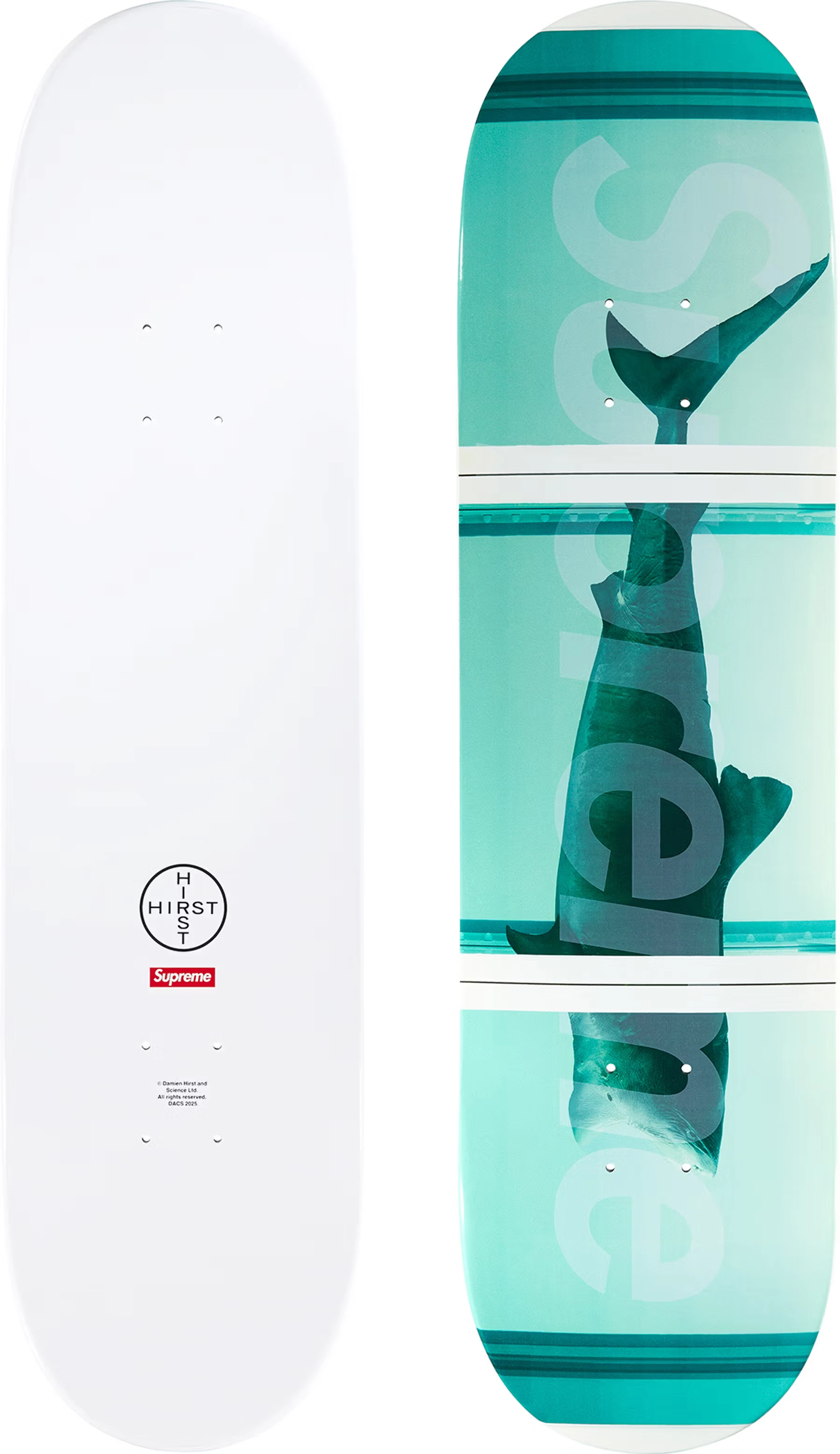 Supreme/Damien Hirst Shark Skateboard | Supreme 25ss