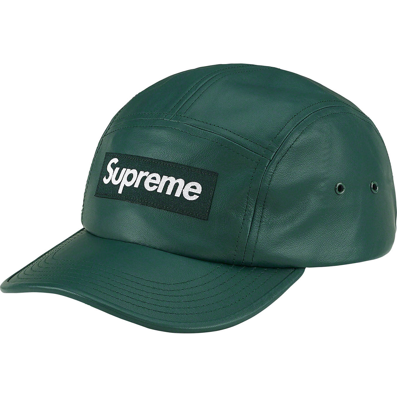 Leather Camp Cap | Supreme 21ss