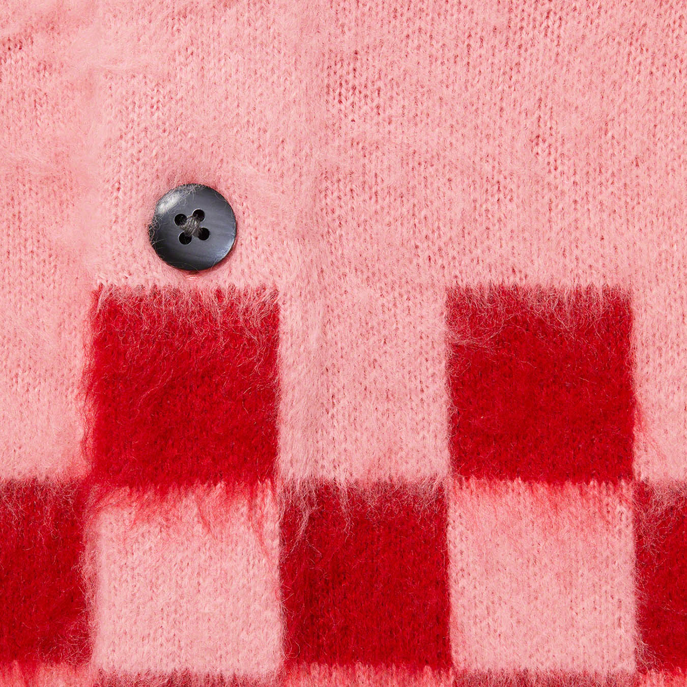 Brushed Checkerboard Cardigan | Supreme 21ss