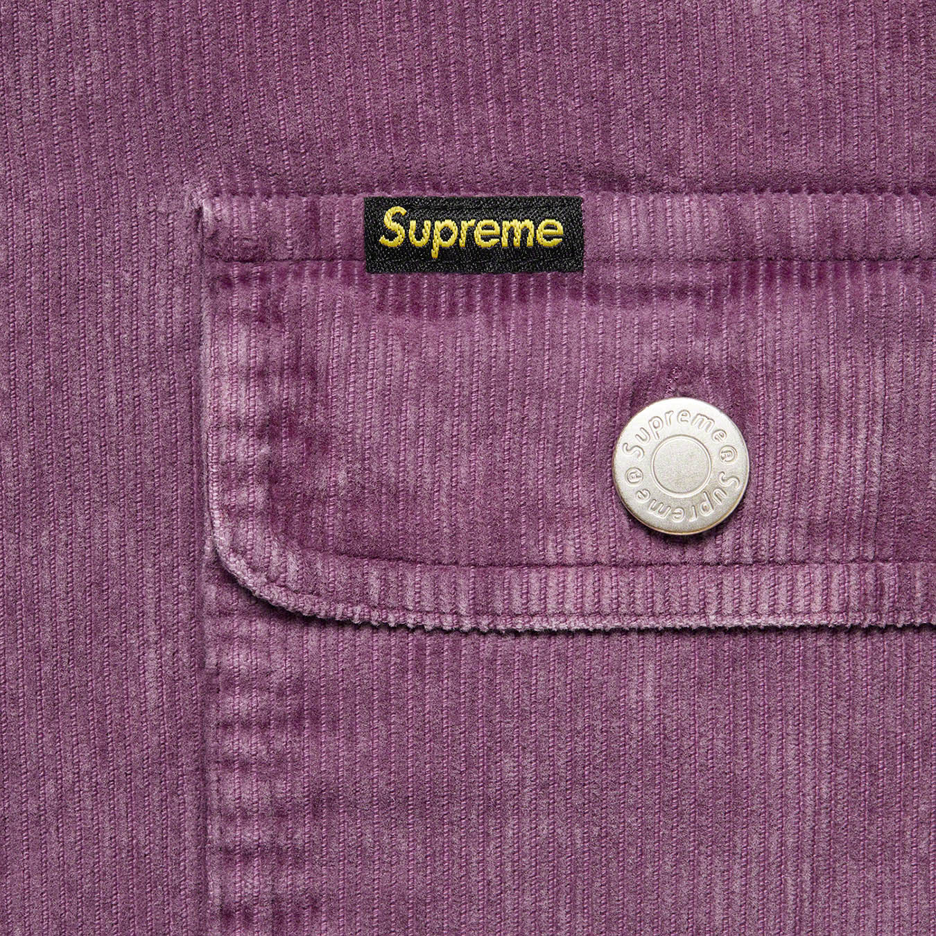 Washed Corduroy Shirt | Supreme 21ss
