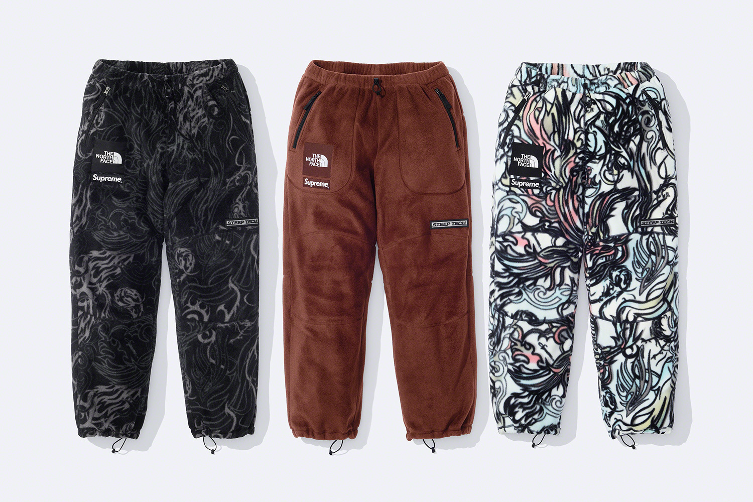 Supreme®/The North Face® Steep Tech Fleece Pant | Supreme 22fw