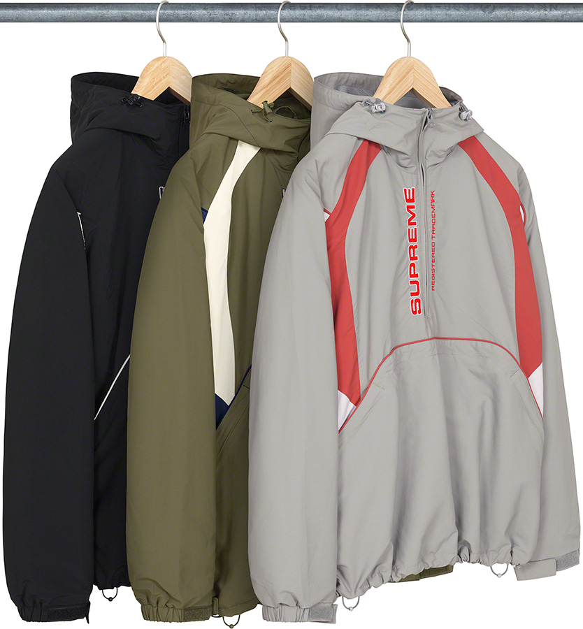 Paneled Half Zip Pullover | Supreme 22fw