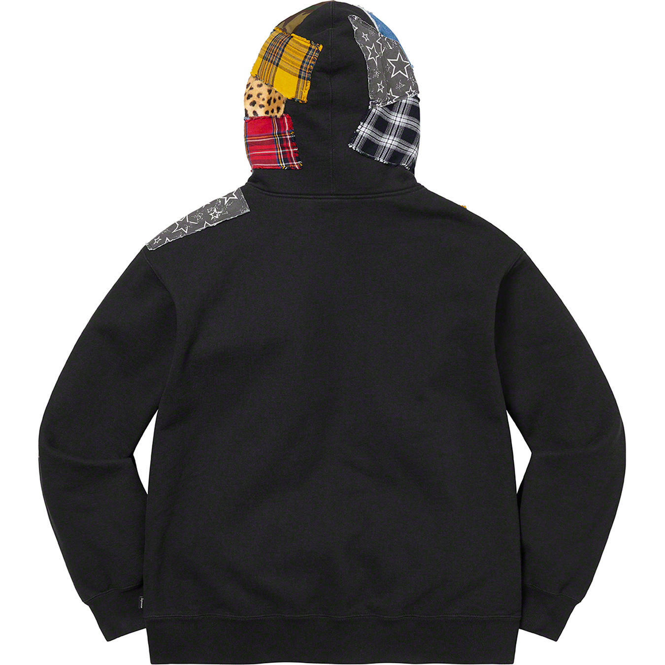 Patchwork Zip Up Hooded Sweatshirt | Supreme 22fw