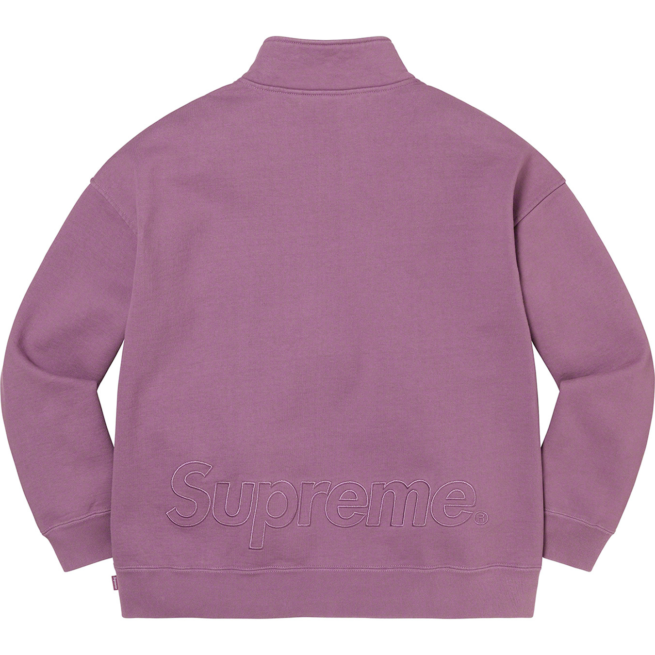 Washed Half Zip Pullover | Supreme 22fw