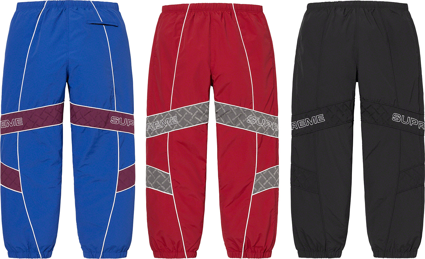 Jacquard Panel Track Pant | Supreme 22fw