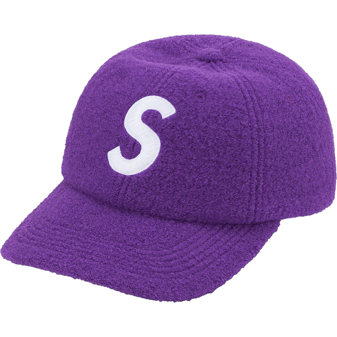 Boiled Wool S Logo 6-Panel | Supreme 22fw