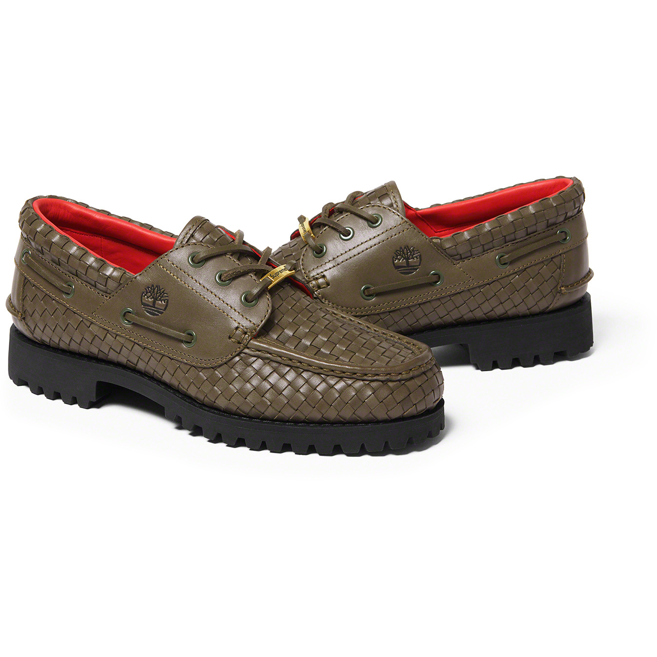 Supreme®/Timberland® Woven 3-Eye Lug Shoe | Supreme 22fw