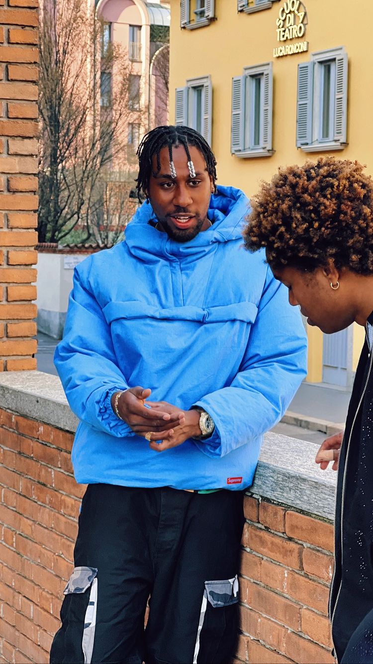 Hooded Down Pullover | Supreme 22ss