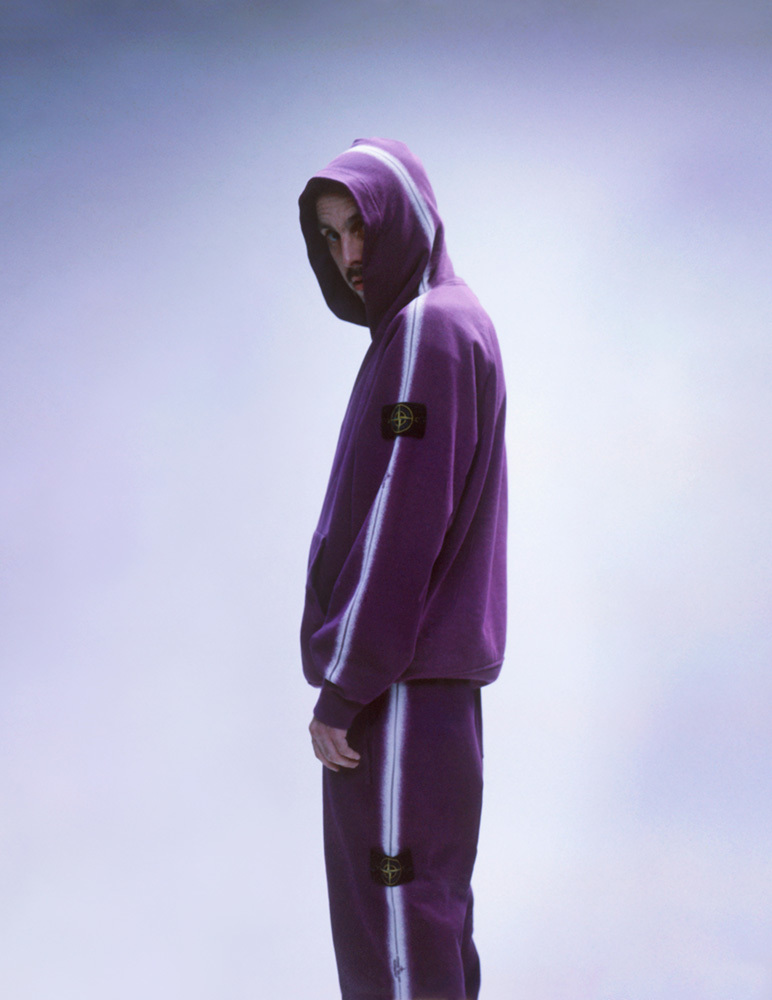 Supreme®/Stone Island® Stripe Hooded Sweatshirt | Supreme 22ss