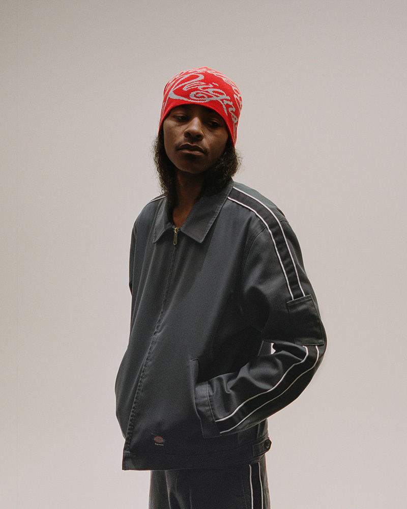 Supreme®/Dickies® Stripe Eisenhower Jacket | Supreme 22ss