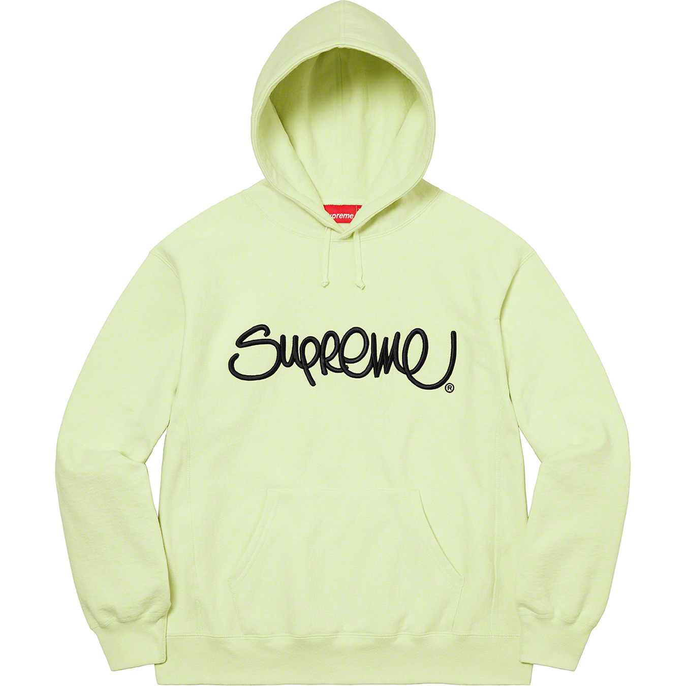 Raised Handstyle Hooded Sweatshirt | Supreme 22ss
