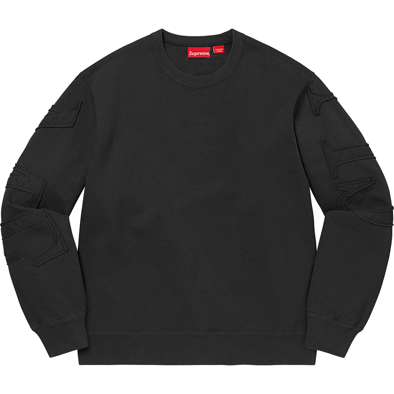 Tonal Appliqué Crewneck | Supreme 22ss