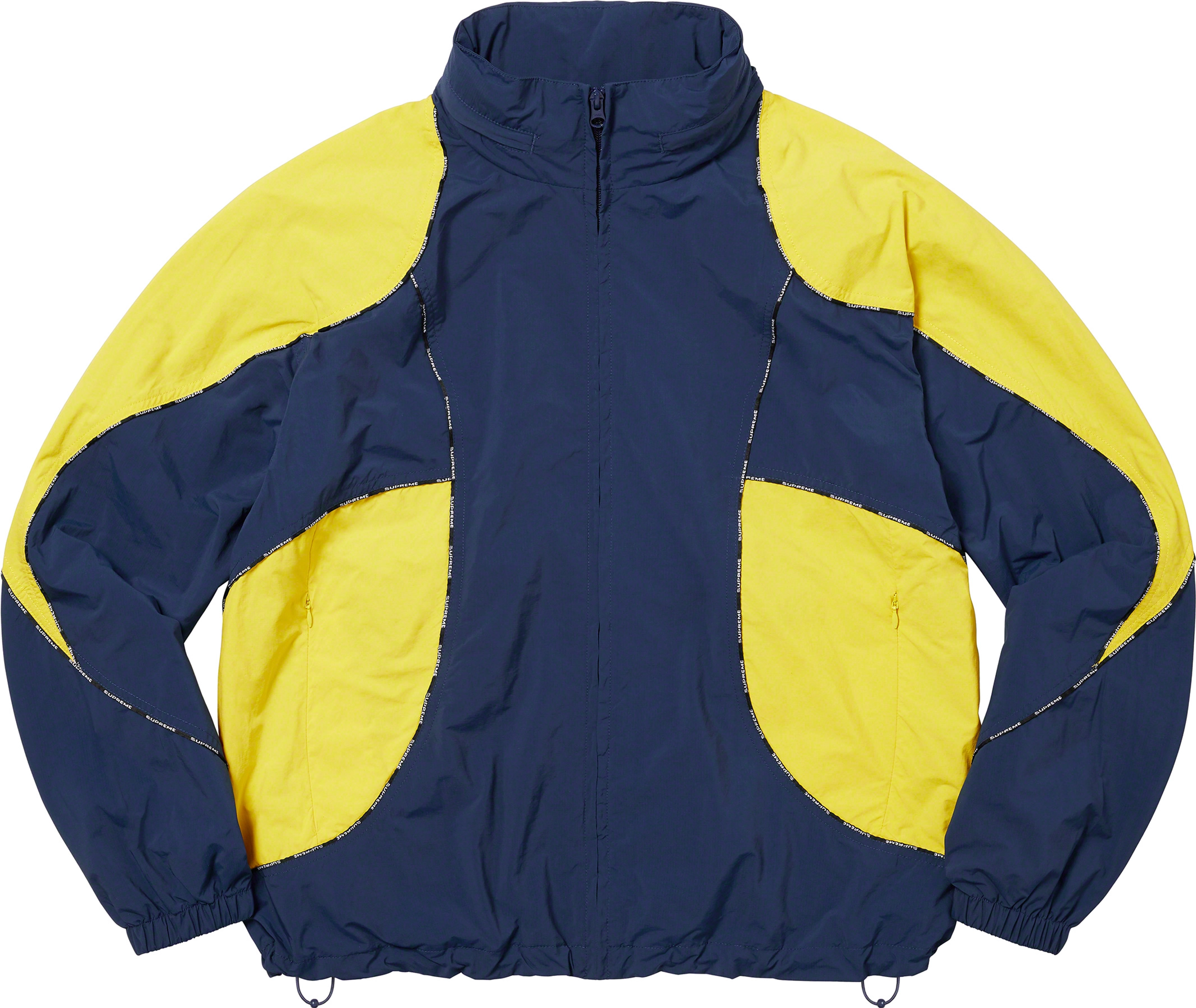 Logo Piping Hooded Track Jacket | Supreme 23fw