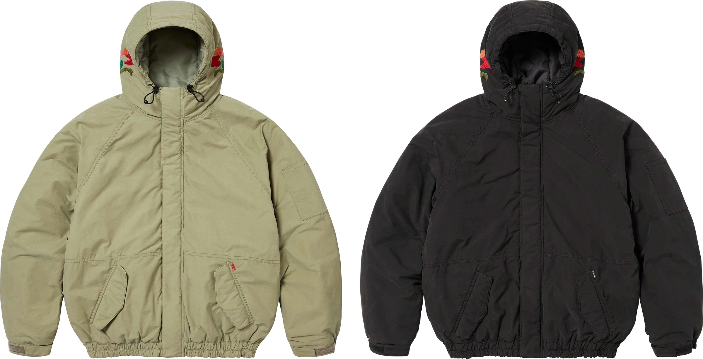 Needlepoint Hooded Jacket | Supreme 23fw