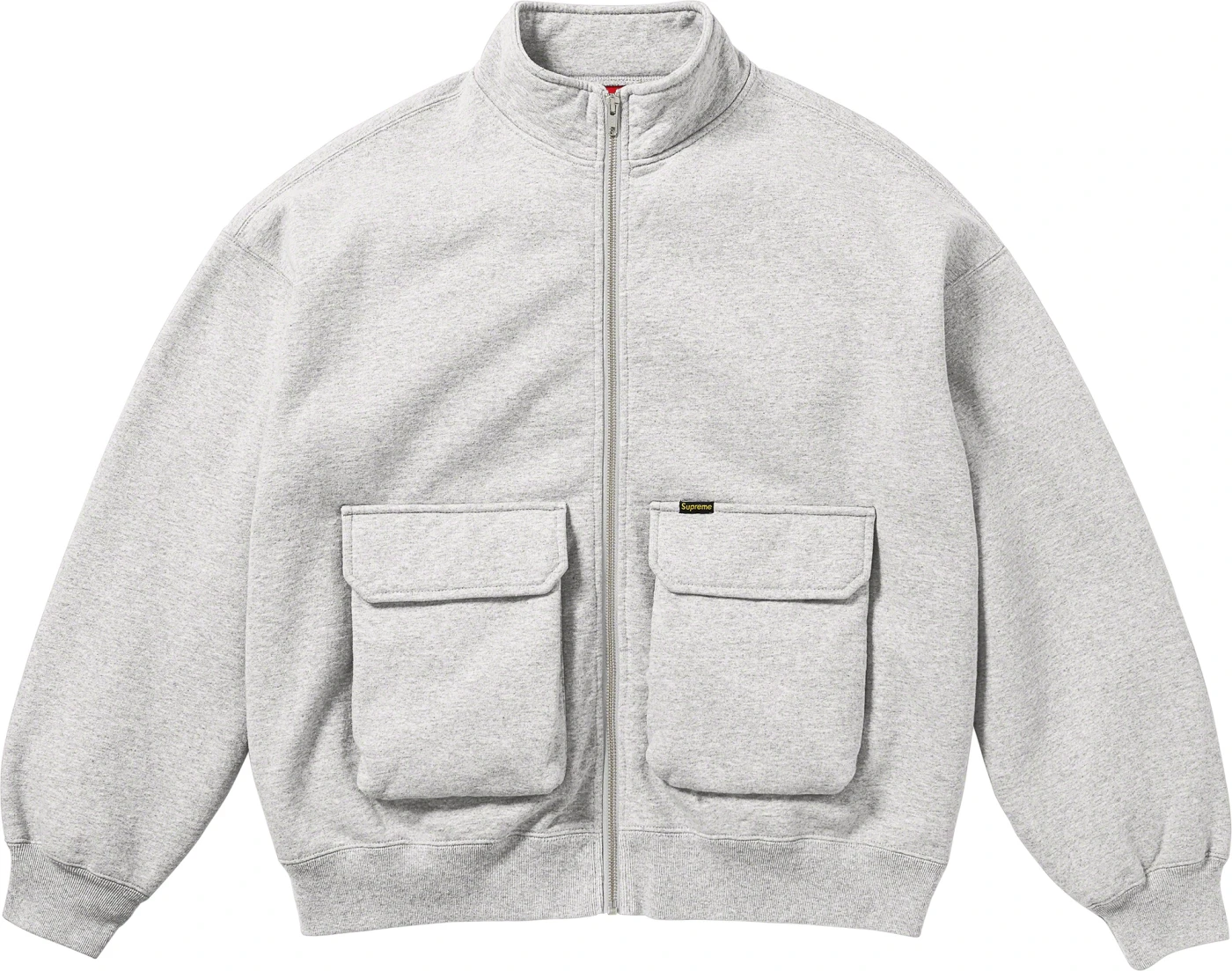 Cargo Pocket Zip Up Sweatshirt | Supreme 23fw