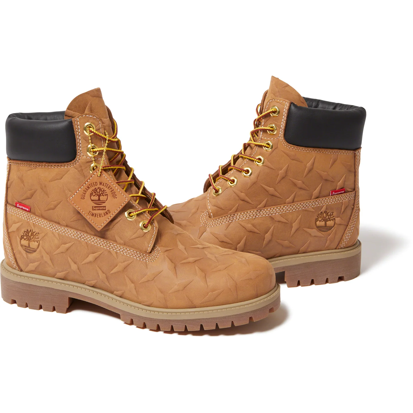 Supreme®/Timberland® Diamond Plate 6” Premium Waterproof Boot