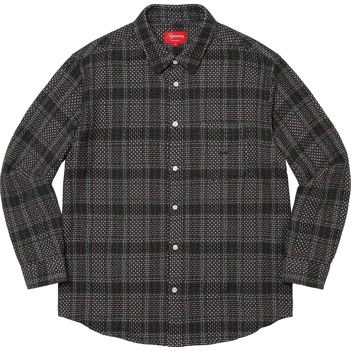 Basket Weave Plaid Shirt | Supreme 23ss