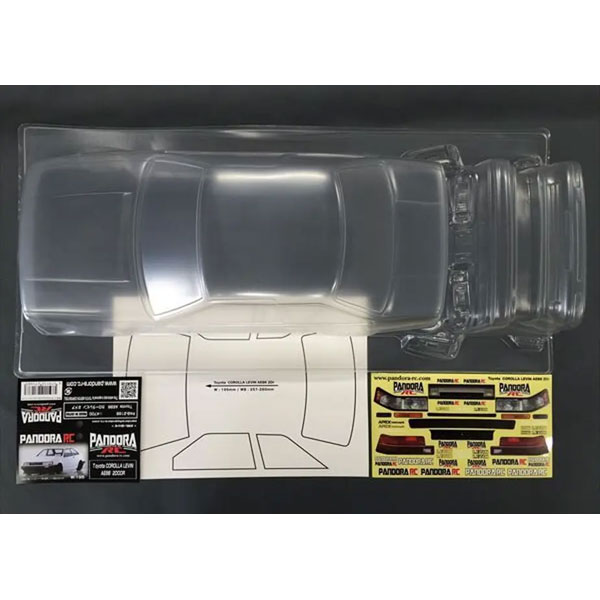 Toyota AE86 カローラレビン 2ドア ボディ [PAB-3168] - スーパーラジコン